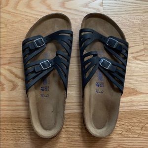 Worn Once Granda Black Birkenstock
